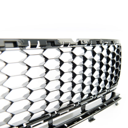 Stoßstangen-Grill und Nebelscheinwerfergehäuse für Golf 7 GTi 2013-2017, Glanzschwarz