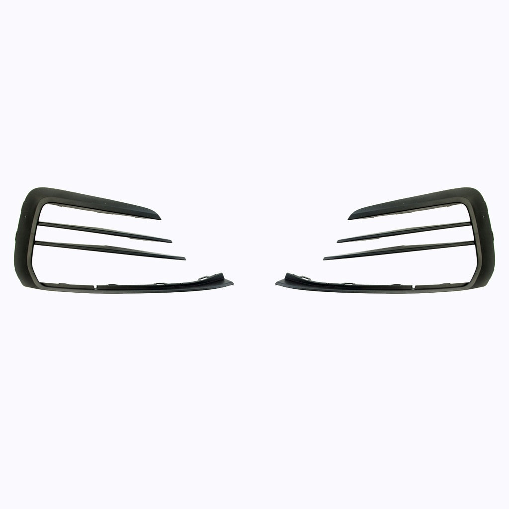 Stoßstangengitter und Nebelscheinwerfergehäuse Golf 7.5 GTi 2017-2020, Glanzschwarz