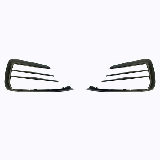 Stoßstangengitter und Nebelscheinwerfergehäuse Golf 7.5 GTi 2017-2020, Glanzschwarz