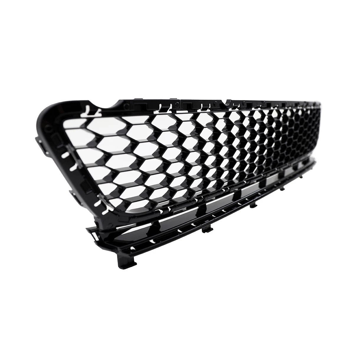 Matt Schwarzer Stoßstangen Grill & Nebelscheinwerfer Gehäuse passend für VW Golf 7 2013-2017