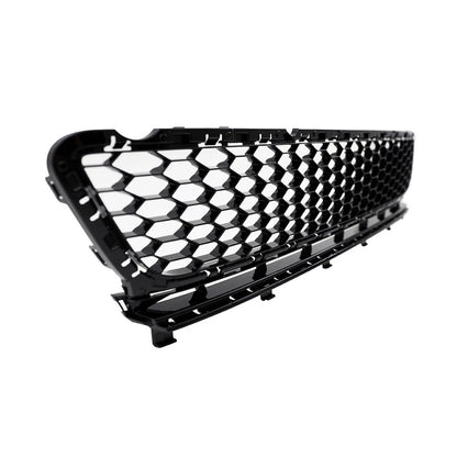 Matt Schwarzer Stoßstangen Grill & Nebelscheinwerfer Gehäuse passend für VW Golf 7 2013-2017