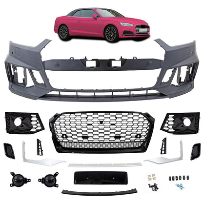 Frontstoßstange und Grill passend für Audi A5 F5 2016-2020