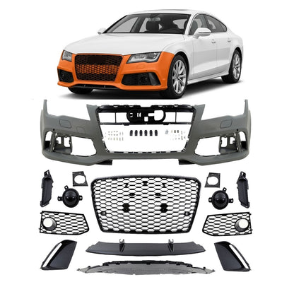 Sport Frontstoßstange mit Grill passend für Audi A7 (4G) Sportback 2011-2014