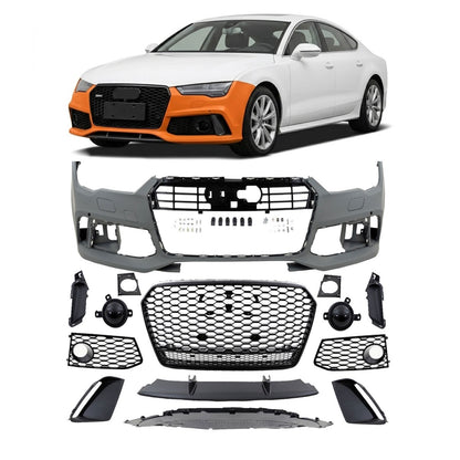 Frontstoßstange mit Grill passend für Audi A7 (4G) Sportback 2015-2017