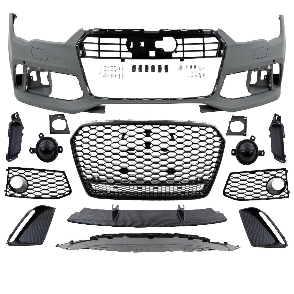 Frontstoßstange mit Grill passend für Audi A7 (4G) Sportback 2015-2017
