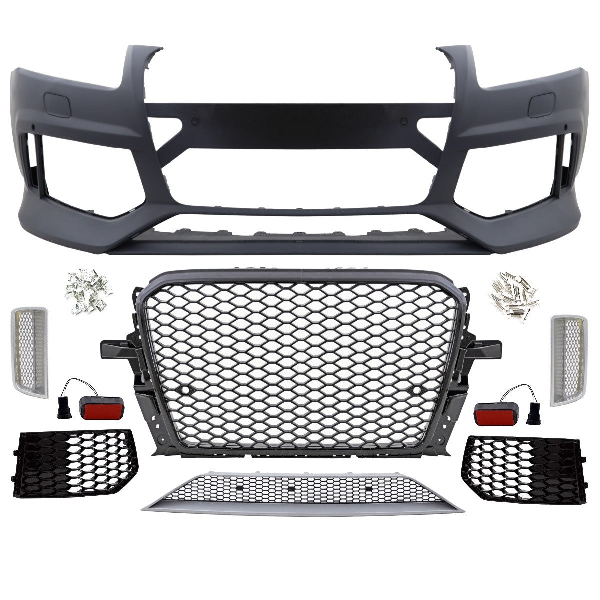Sport Frontstoßstange mit Grill PDC SRA passend für Audi Q5 (8R) 2012-2015