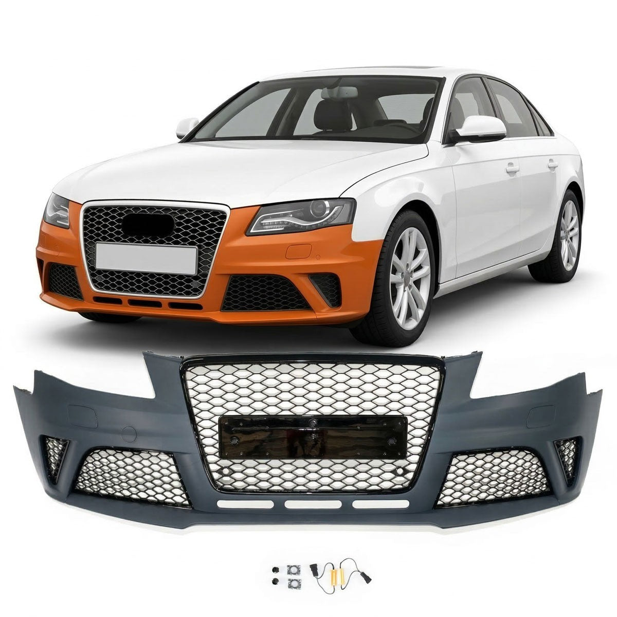 Frontstoßstange & Grill PDC SRA passend für Audi A4 B8 8K 2008-2011