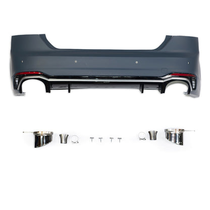 Heckstoßstange mit PDC & Diffusor passend für Audi A5 F5 2016-2020