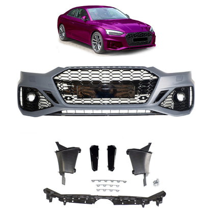 Frontstoßstange und Grill Set passend für Audi A5 F5 2020-2024