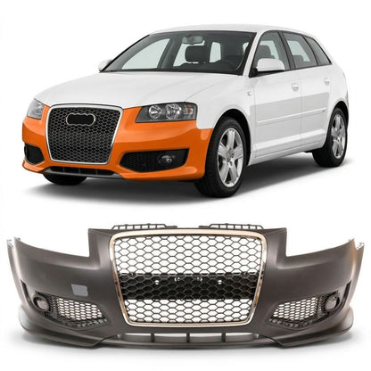 Frontstoßstange und Grill passend für Audi A3 8P Sportback Hatchback 2005-2008