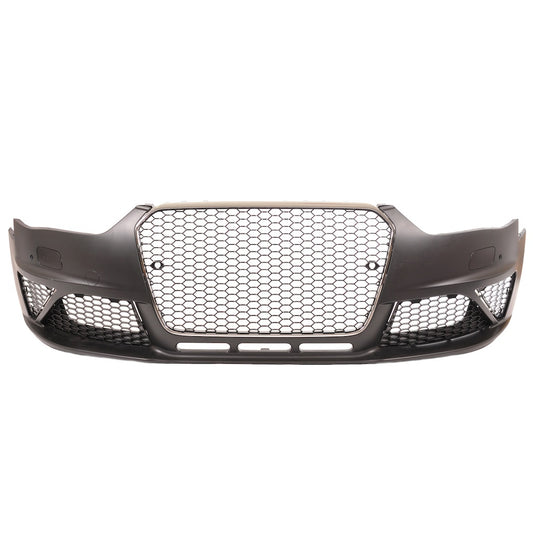 Sportstoßstange vorne Grill PDC RS4-Stil für AUDI A4 B8 Limousine Avant Facelift 2013-2016