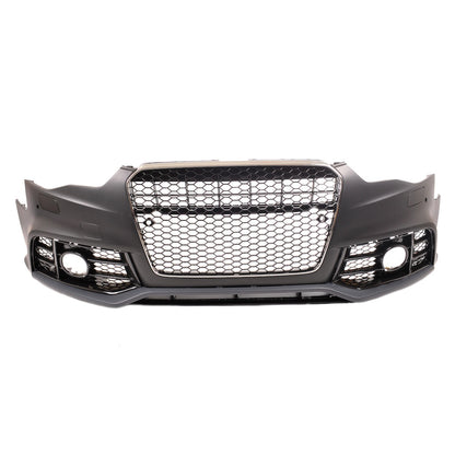Sport Stoßstange Vorne RS5-Stil mit Gitter und PDC für Audi A5 Facelift 2013-2016 Coupé Cabrio Sportback