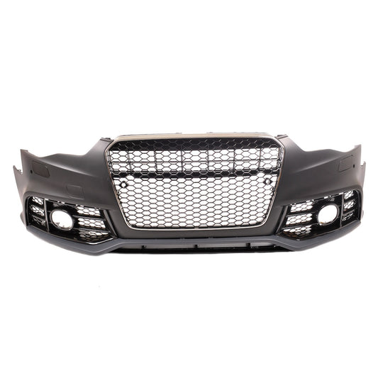 Sport Stoßstange Vorne RS5-Stil mit Gitter und PDC für Audi A5 Facelift 2013-2016 Coupé Cabrio Sportback