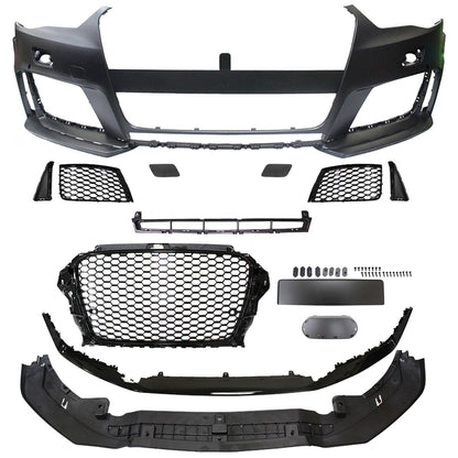 Frontstoßstange mit Kühlergrill PDC SRA passend für Audi A3 8V Sportback 2012-2015