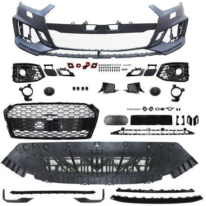 Frontstoßstange mit Grill PDC SRA passend für Audi A5 F5 2015-2019