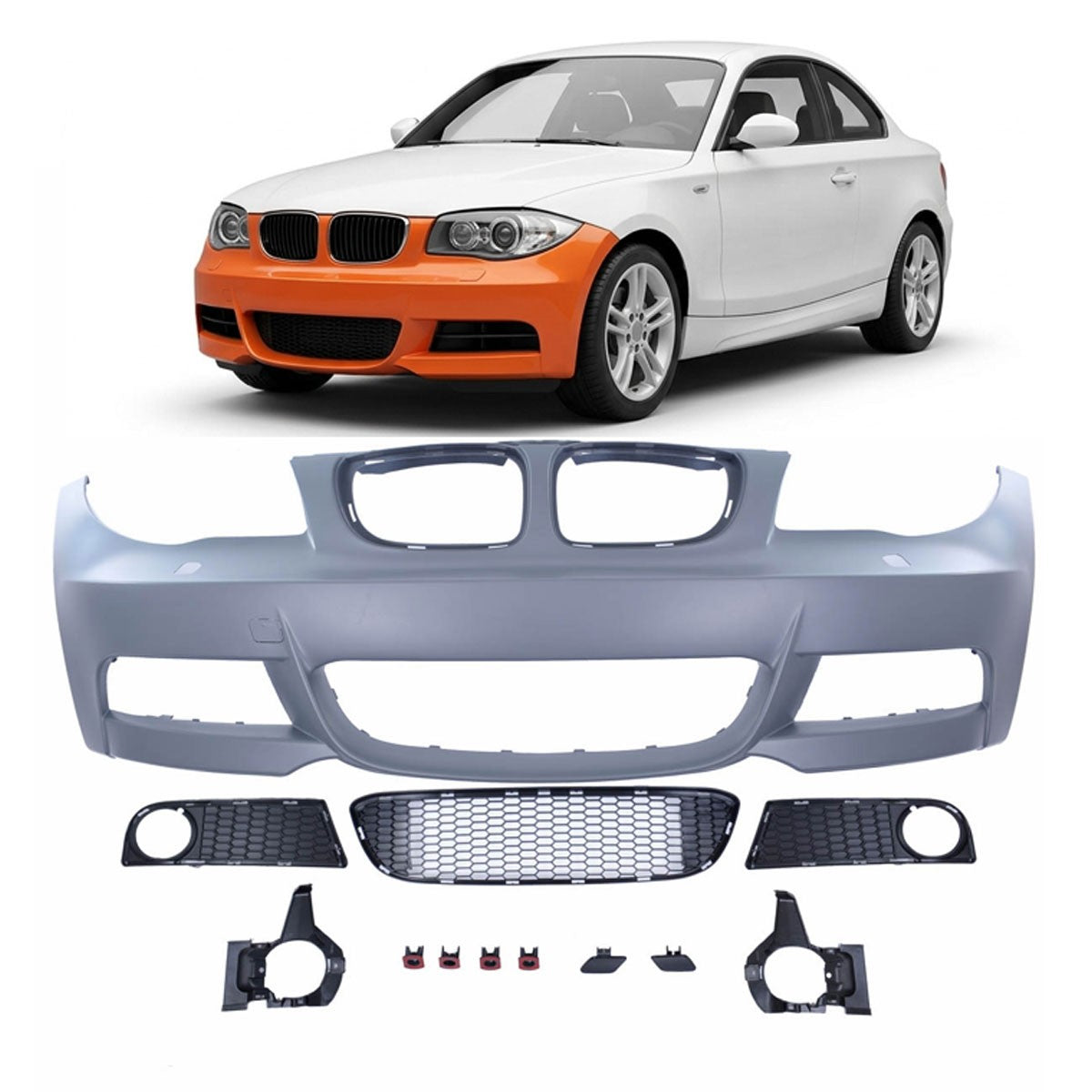 Frontstoßstange passend für BMW 1er E81 E82 E87 E88 2004-2013
