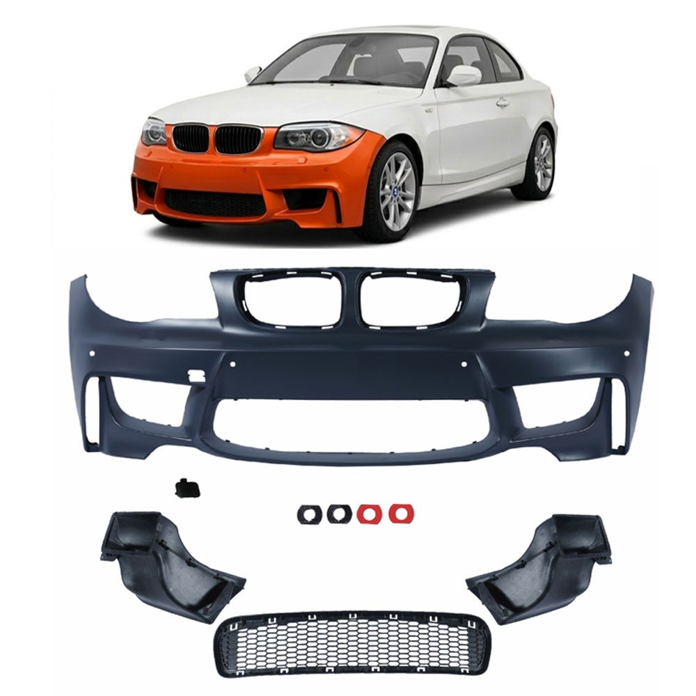 Sportfrontstoßstange mit PDC & Lufteinlässen passend für BMW 1er E81-E88 04-13