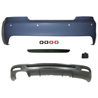 Heckstoßstange mit PDC-Diffusor passend für BMW 1er E82 E88 2007-2013