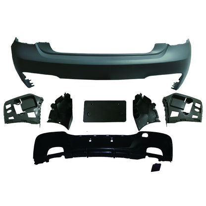 Sport Heckstoßstange mit Diffusor passend für BMW 1er F20 F21 2011-2015