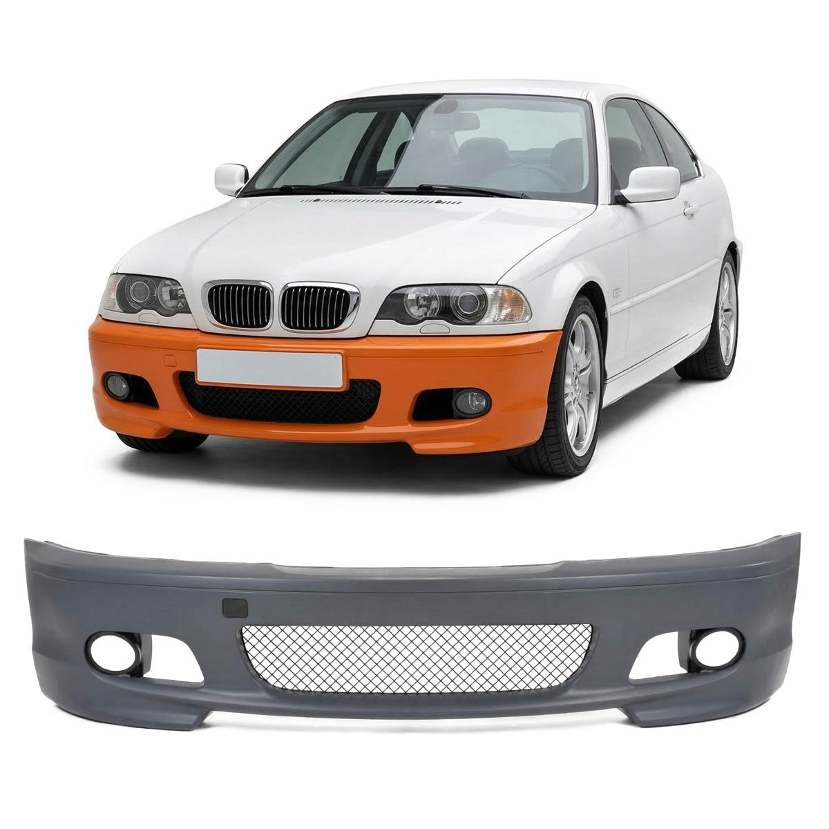 Frontstoßstange passend für BMW 3er E46 Coupé Cabrio 1999-2006