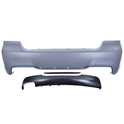 Heckstoßstange mit Diffusor passend für BMW 3er (E90) Limousine 2005-2011