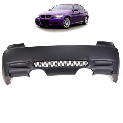 Heckstoßstange mit Diffusor passend für BMW 3er (E90) Limousine 2005-2011
