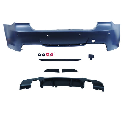 Heckstoßstange PDC 335 Diffusor passend für BMW 3er E90 Limousine 05-11