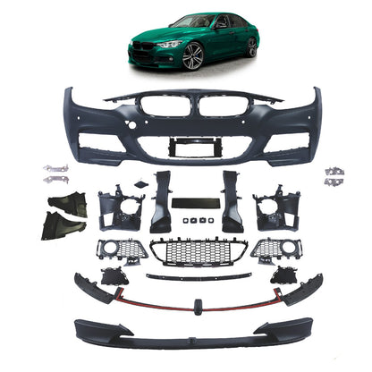 Sportfrontstoßstange mit SRA passend für BMW 3er F30 F31 2011-2015