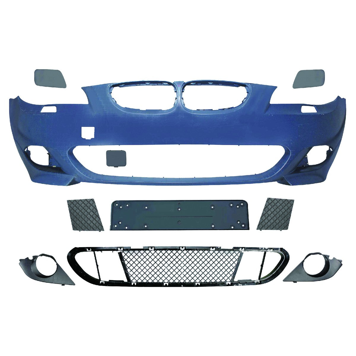Sport Frontstoßstange mit SRA passend für BMW 5er E60 E61 2003-2010