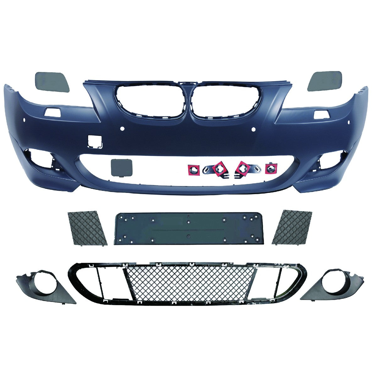 Frontstoßstange PDC SRA passend für BMW 5er E60 E61 2007-2010