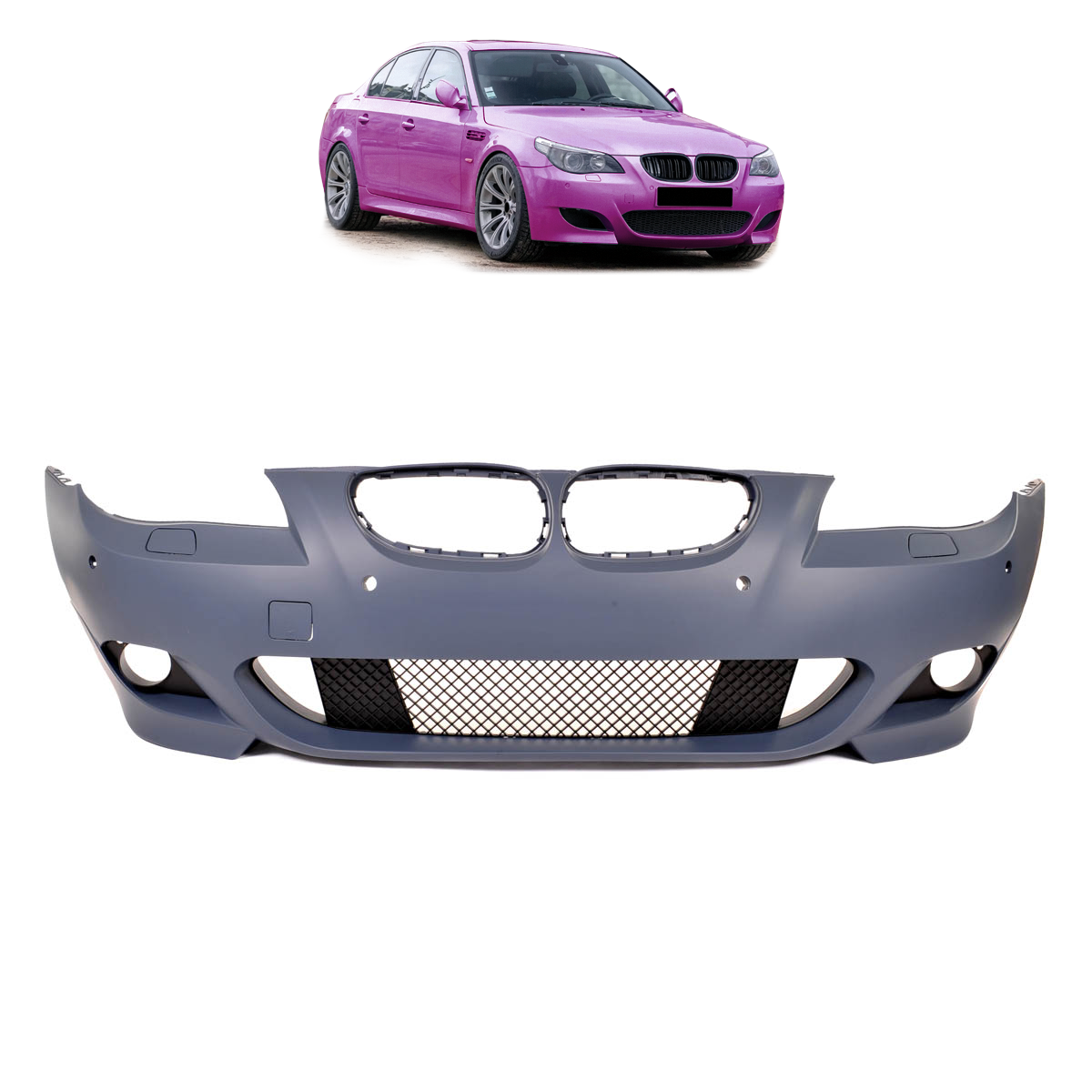 Frontstoßstange PDC SRA Nebelscheinwerfer passend für BMW 5er E60 E61 2007-2010