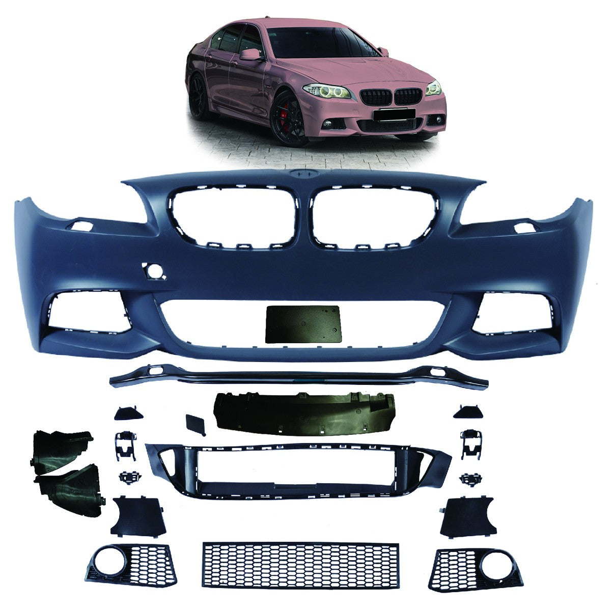 Sport Frontstoßstange SRA passend für BMW 5er F10 F11 2010-2013