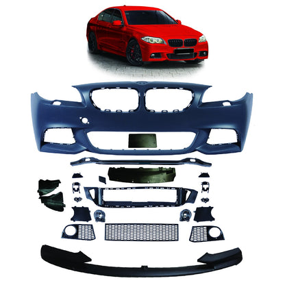 Sport Frontstoßstange mit SRA & Spoiler passend für BMW 5er (F10/F11) 2010-2013