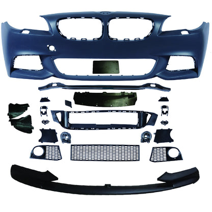 Sport Frontstoßstange mit SRA & Spoiler passend für BMW 5er (F10/F11) 2010-2013