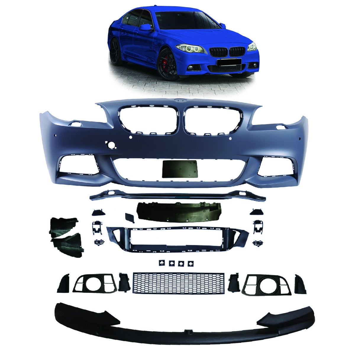 Sport Frontstoßstange PDC SRA passend für BMW 5er F10 F11 2013-2017