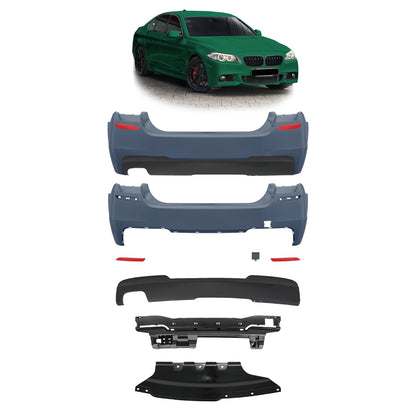 Heckstoßstange mit PDC Diffusor passend für BMW 5er F10 2010-2017