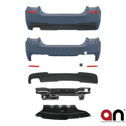 Heckstoßstange mit PDC Diffusor passend für BMW 5er F10 2010-2017