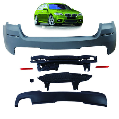 Heckstoßstange Sport mit Diffusor passend für BMW 5er F11 Touring 2010-2017