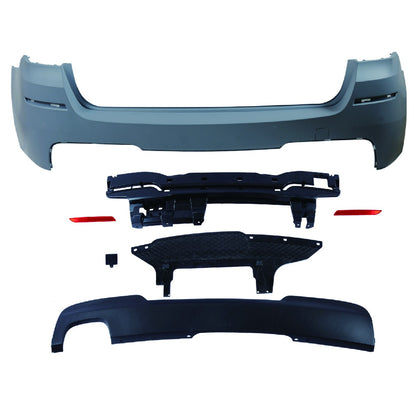 Heckstoßstange Sport mit Diffusor passend für BMW 5er F11 Touring 2010-2017