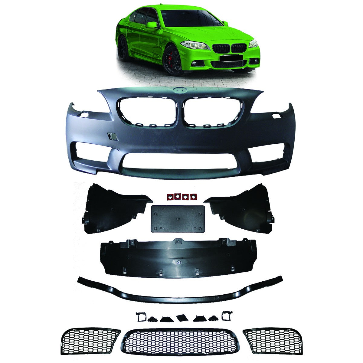 Sport Frontstoßstange SRA passend für BMW 5er (F10/F11) 2010-2017