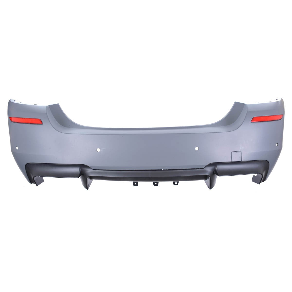 Sport Heckstoßstange mit Diffusor passend für BMW 5er (F10) Limousine 2010-2017
