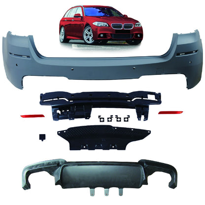 Heckstoßstange mit PDC Diffusor passend für BMW 5er F11 Touring 2010-2017
