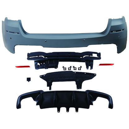 Heckstoßstange Sport mit Diffusor passend für BMW 5er F11 Touring 2010-2017