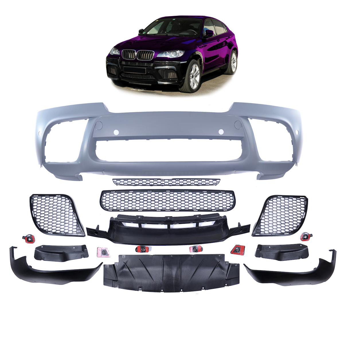 Frontstoßstange mit PDC passend für BMW X6 E71 2007-2014