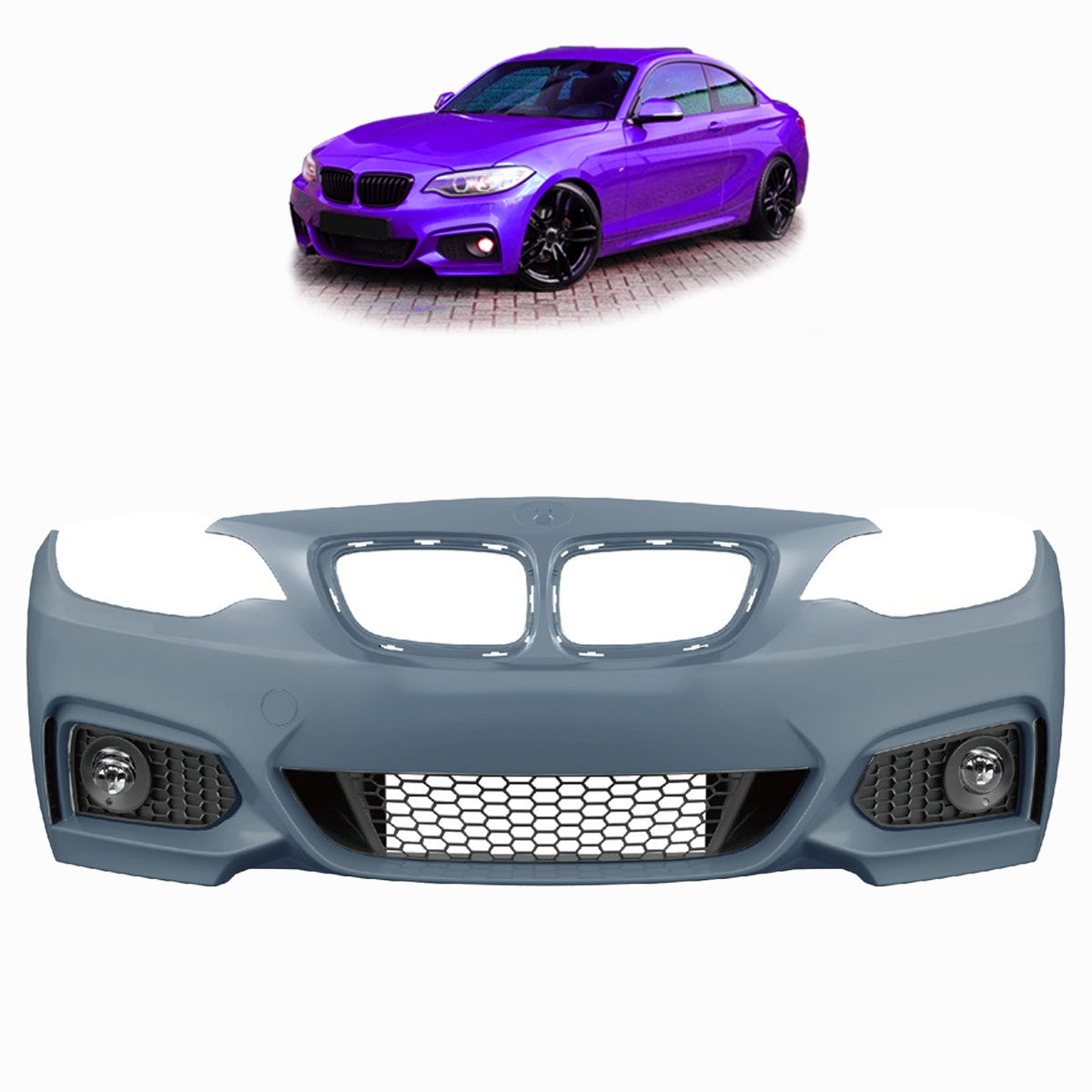 Frontstoßstange passend für BMW 2er F22 F23 Coupé Cabrio 2013-2021