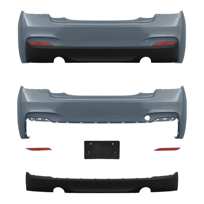 Heckstoßstange Diffusor passend für BMW 2er F22 F23 2013-2021