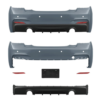 Heckstoßstange mit PDC Diffusor passend für BMW 2er F22 F23 2013-2021
