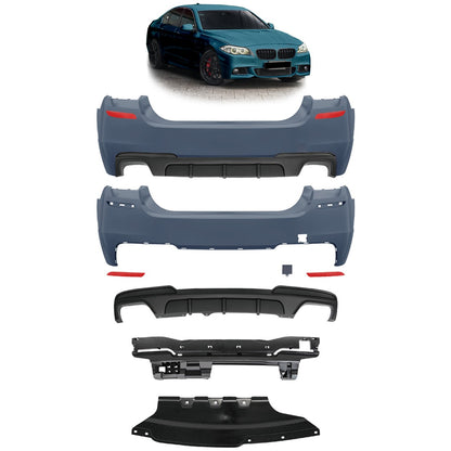 Heckstoßstange mit PDC Diffusor passend für BMW 5er F10 2010-2017