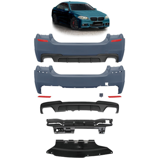 Heckstoßstange mit PDC Diffusor passend für BMW 5er F10 2010-2017