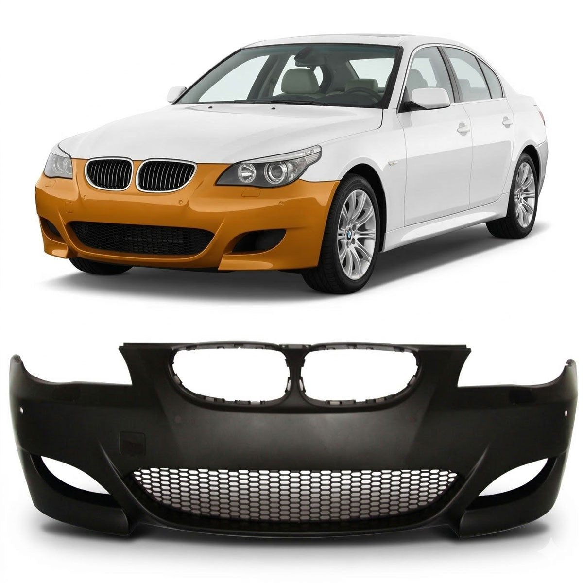 Frontstoßstange mit PDC & SRA passend für BMW 5er E60 E61 2007-2010